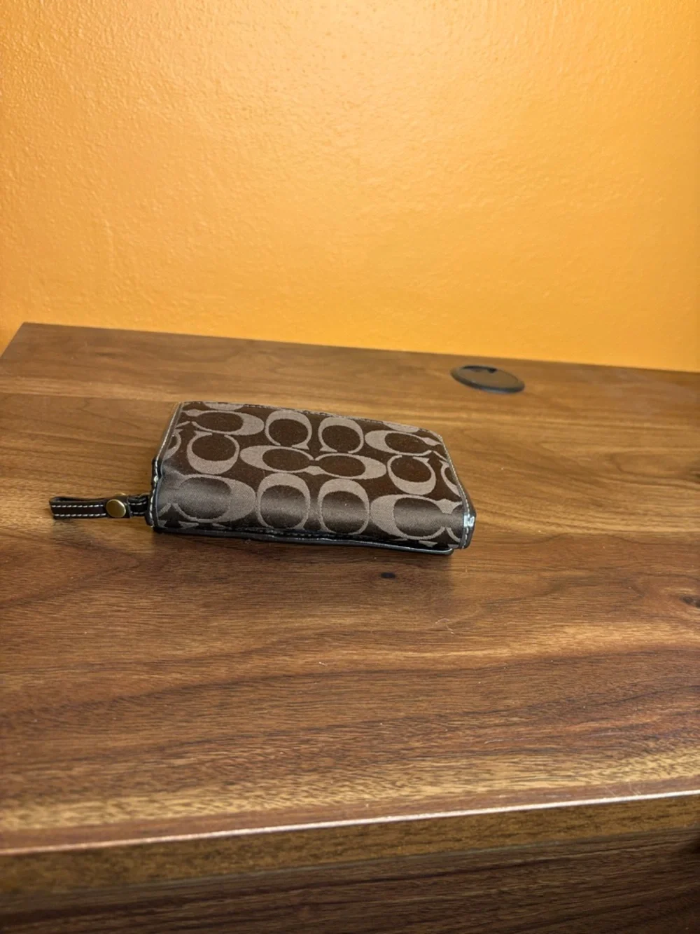 Coach compact wallet